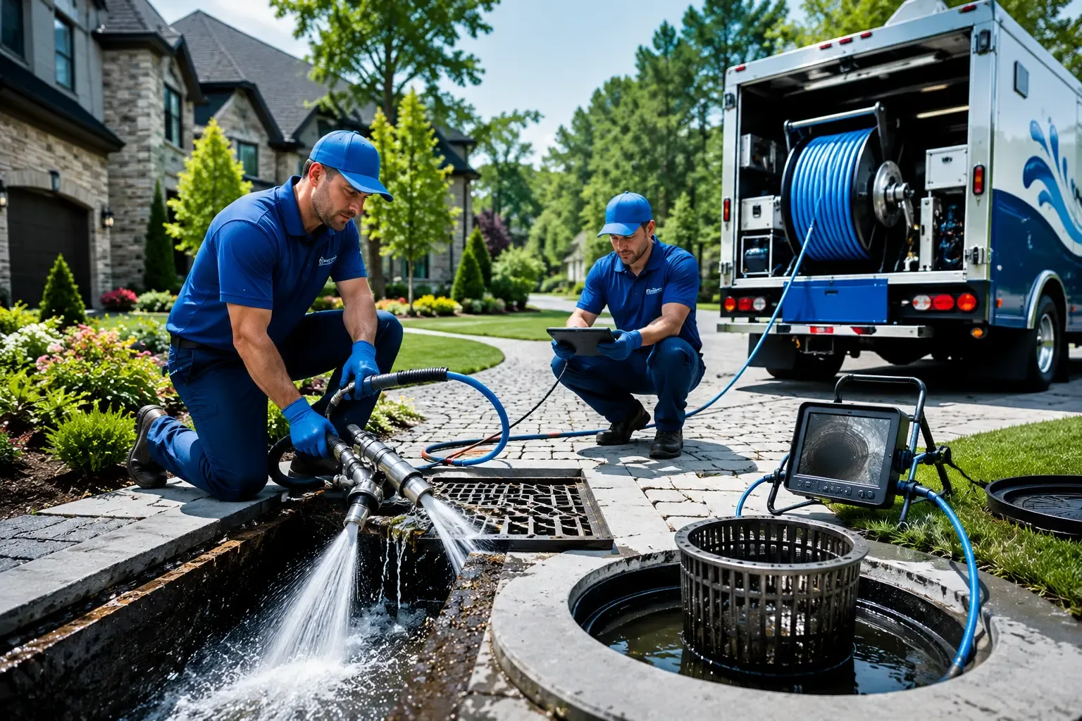 Local outdoor drain cleaning professionals in Piney Point, MD