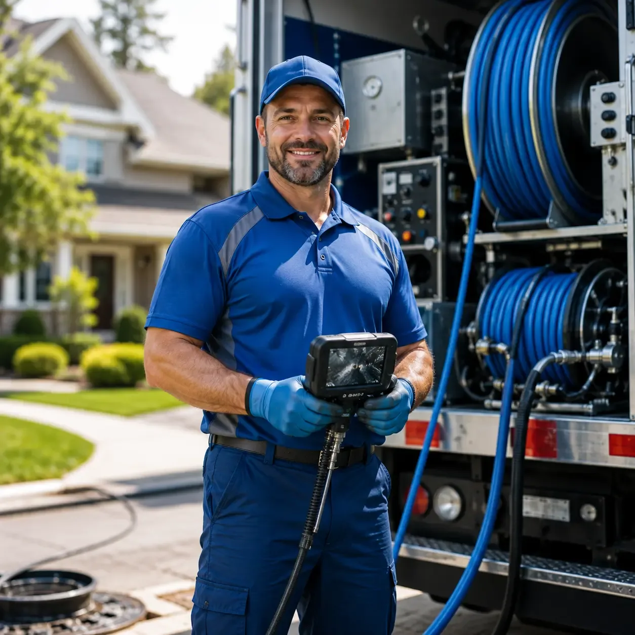 Local outdoor drain cleaning specialists in Piney Point, MD